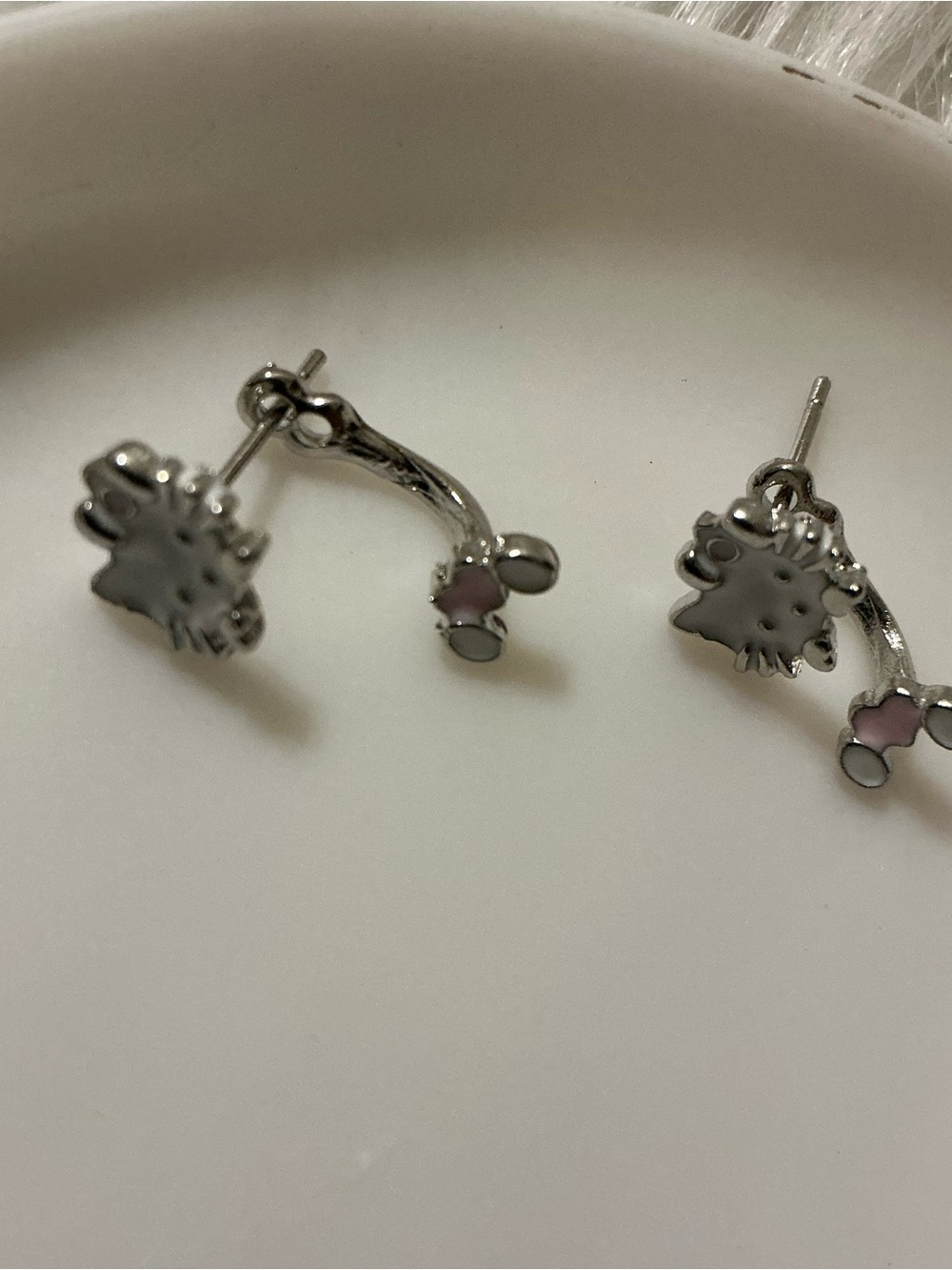 Hello Kitty unique stud earrings